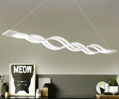 Đèn Thả Trần LED Lượn Sóng Hiện Đại THD1618N4 (LED 3 Chế Độ - 59,6W)