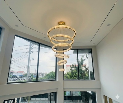 Đèn Thả Thông Tầng Pha Lê THD7047T6