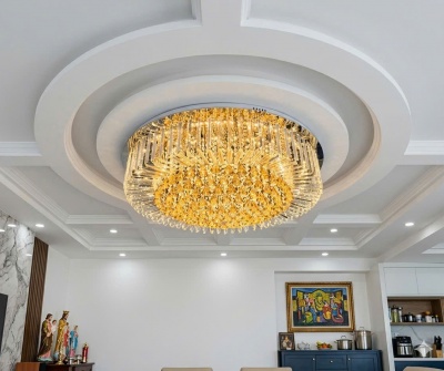 Đèn Pha Lê Ốp Trần Cao Cấp OTPL3514T1000