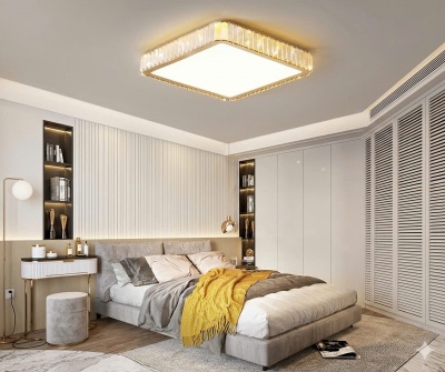 Đèn LED Ốp Trần Pha Lê Hiện Đại OT16VUONG (W500)
