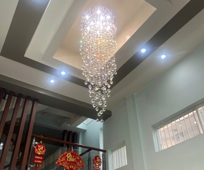 Đèn Thả Thông Tầng Pha Lê 