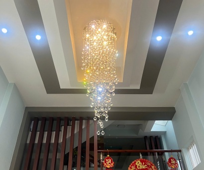 Đèn Thả Thông Tầng Pha Lê 