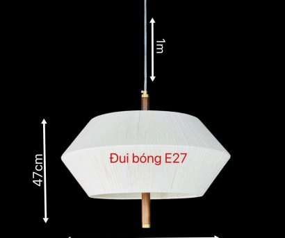 ĐÈN THẢ TRẦN HIỆN ĐẠI THD57