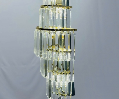 Đèn Tường Pha Lê Cao Cấp VPL31 (Kiểu Dáng Xoắn Ốc Sang Trọng 75cm)
