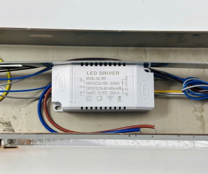 Đèn Tường Pha Lê Cao Cấp VPL124 (Thiết Kế Trụ Dài Ánh Sáng Vàng 3000K)