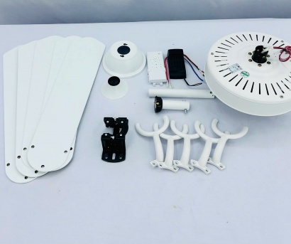 Quạt Trần Cao Cấp QT34E – Động Cơ DC 40W Tiết Kiệm Điện, Cánh Gỗ Sang Trọng