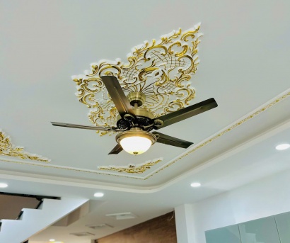 Quạt Trần Đèn Chùm Pha Lê QT4801 – Động Cơ DC 35W Siêu Tiết Kiệm Điện, Tích Hợp Đèn LED 3 Chế Độ Đẳng Cấp Luxury