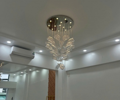 Đèn Chùm Thả Trần Hiện Đại THD32 – Đèn Trang Trí Thủy Tinh Cao Cấp Sang Trọng Cho Phòng Khách Và Bàn Ăn