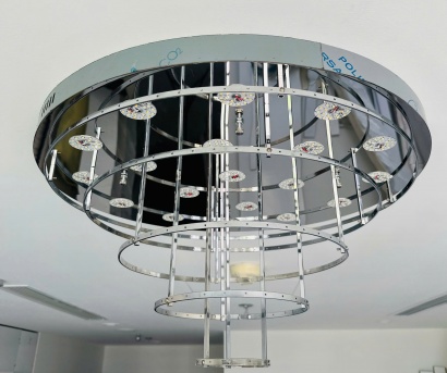 Đèn Pha Lê Ốp Trần Cao Cấp OTPL3509T600 (Ø600)