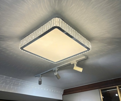 Đèn LED Ốp Trần Pha Lê Hiện Đại OT16VUONG (W500)