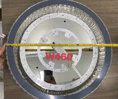 Đèn LED Ốp Trần Pha Lê Hiện Đại OT16TRON (Ø500)