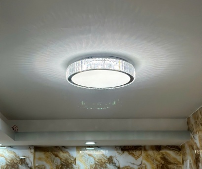 Đèn LED Ốp Trần Pha Lê Hiện Đại OT16TRON (Ø500)