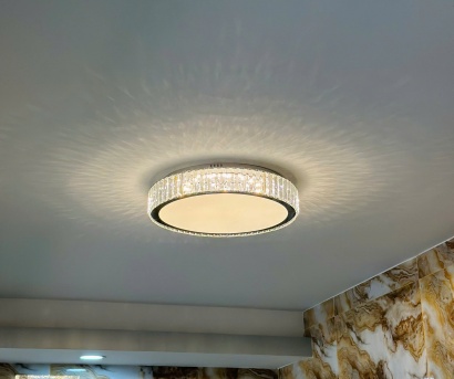 Đèn LED Ốp Trần Pha Lê Hiện Đại OT16TRON (Ø500)