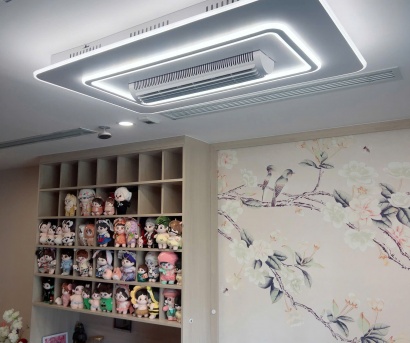 Đèn Quạt Điều Hòa Ốp Trần Thông Minh OTA43CN