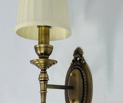 Đèn Vách Tường Trang Trí Cao Cấp VDC05T1 - Thân Đồng Nguyên Chất Tân Cổ Điển