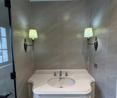 Đèn Vách Tường Trang Trí Cao Cấp VDC05T1 - Thân Đồng Nguyên Chất Tân Cổ Điển